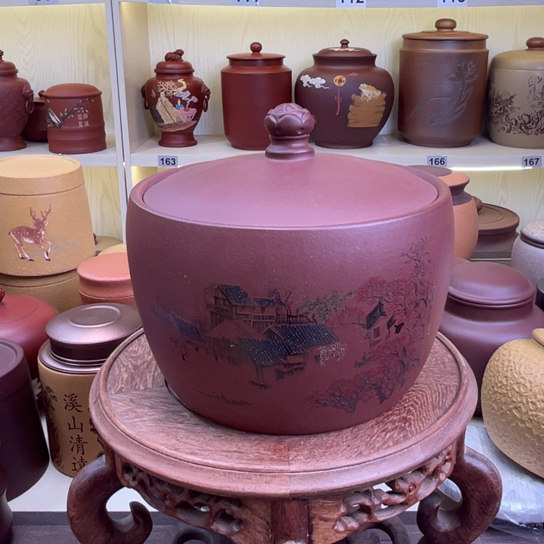 紫砂茶叶罐茶叶罐