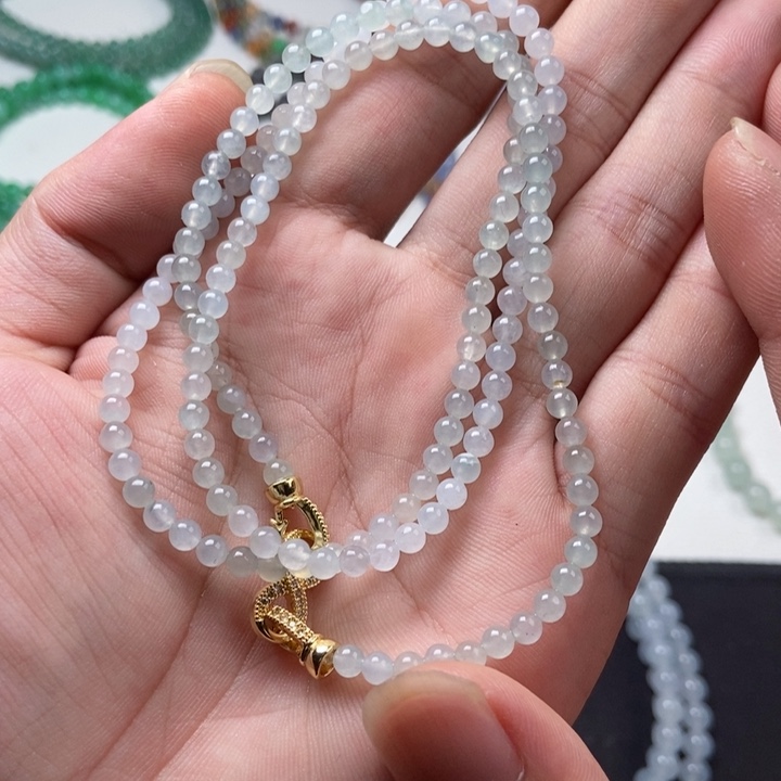 定制翡翠未镶嵌缅甸翡翠a货卡3.7