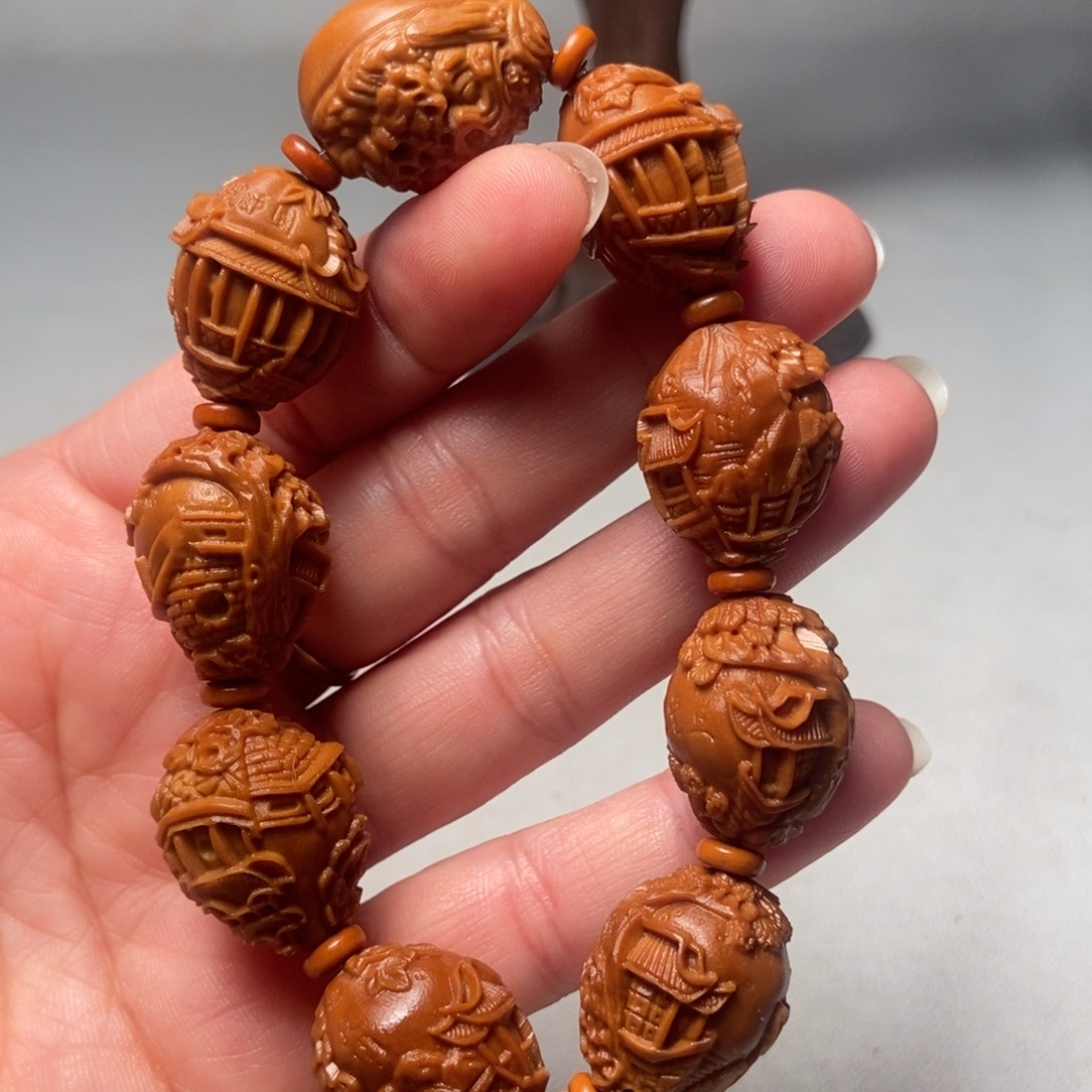 橄榄核手串/手链风景园林