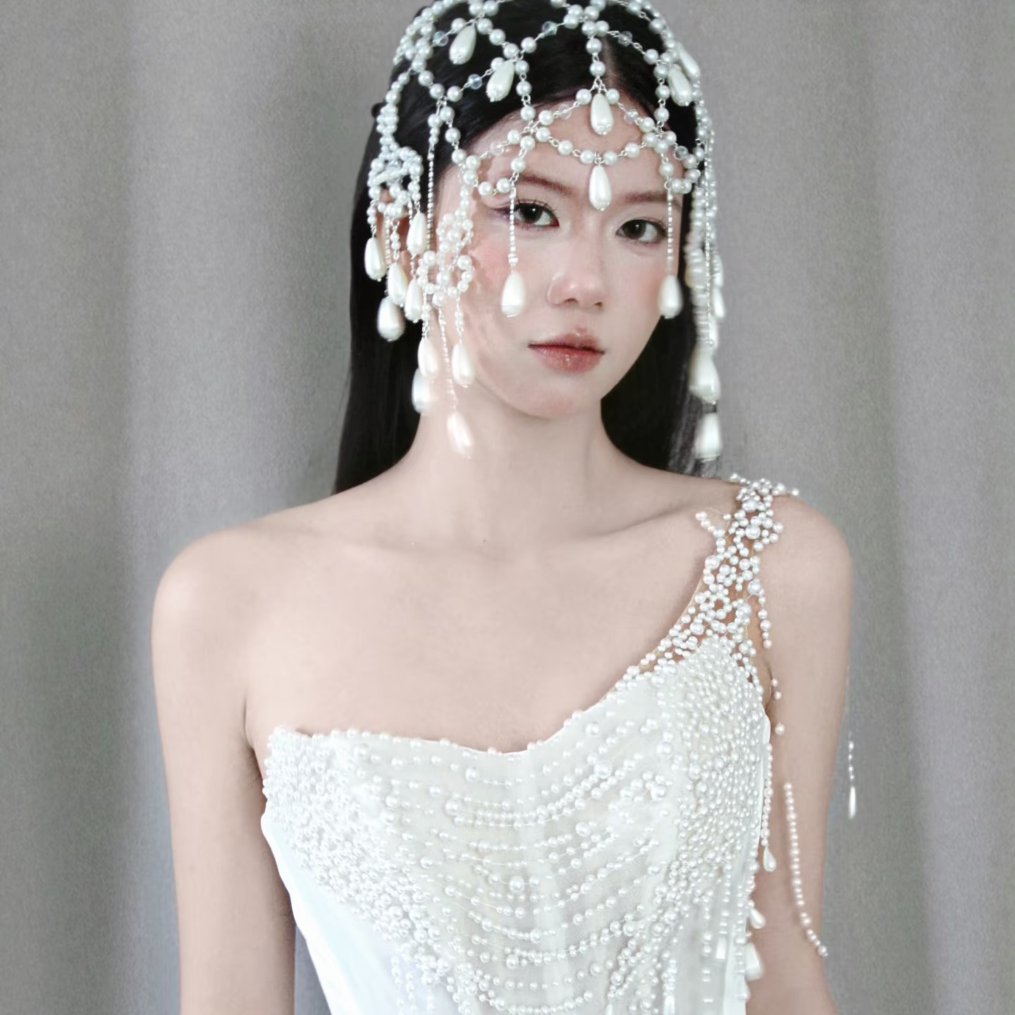 新娘头饰结婚复古韩式唯美简约气质满钻网红公主皇冠婚庆配饰品