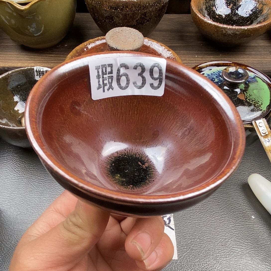 茶盏微瑕建盏主人杯子