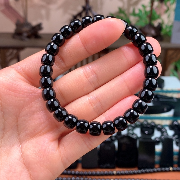 和田玉（青玉）手链未镶嵌
