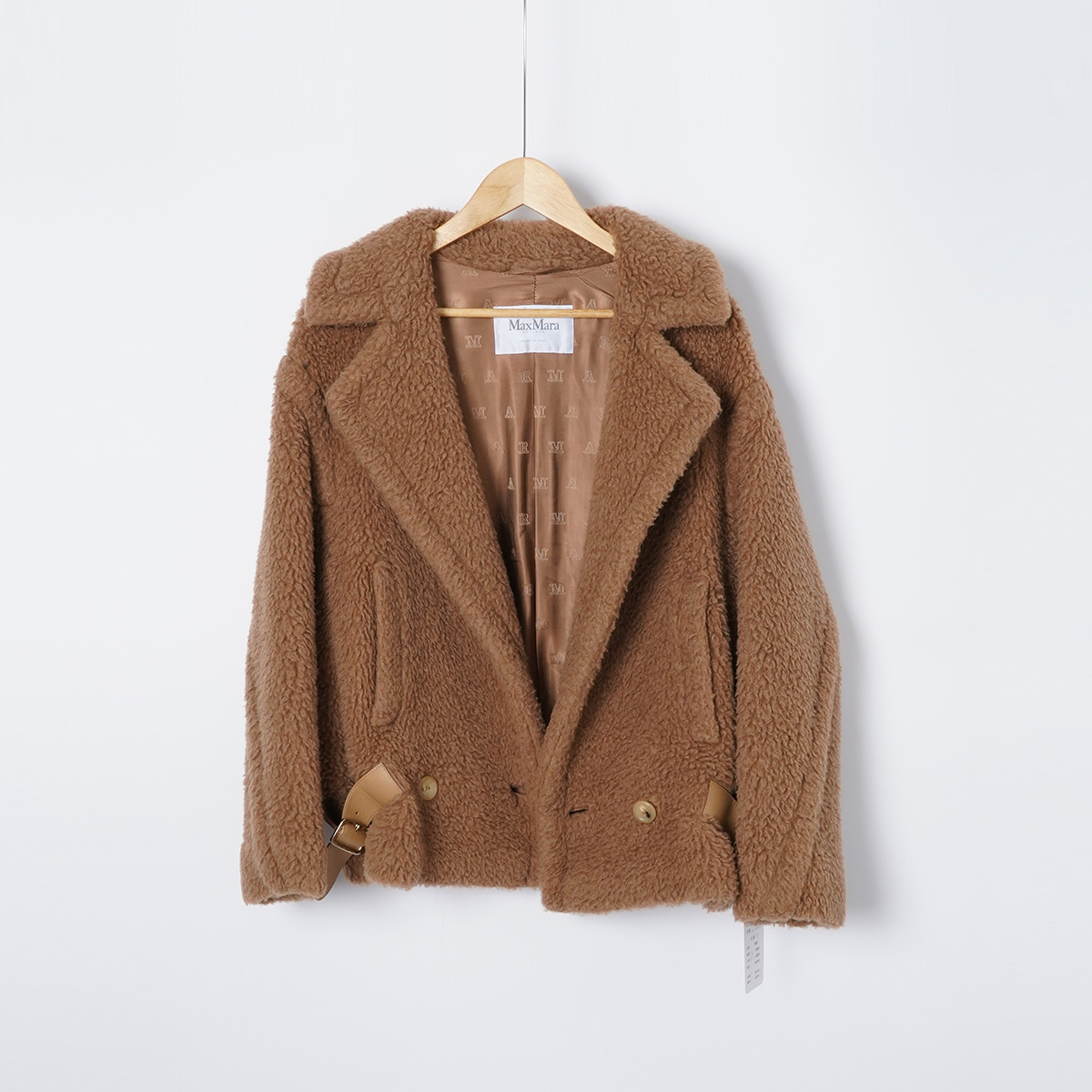 99新 MaxMara 骆驼绒/TH1935/Max大衣女装/38码外套