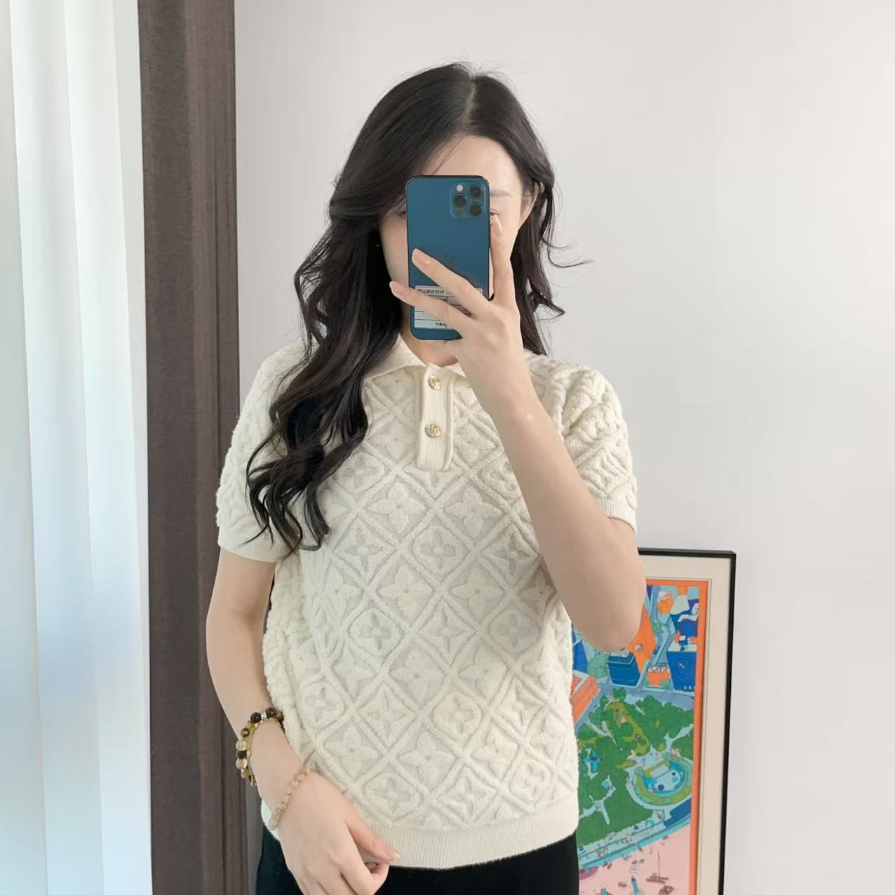 95新 LouisVuitton/路易威登 毛衣短袖/251108VRSSS03