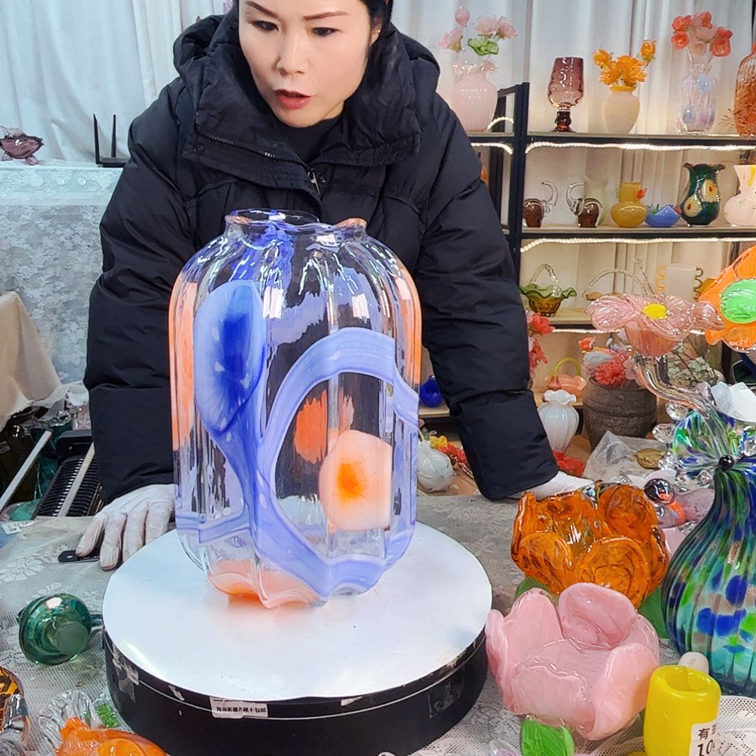 花瓶家悦美居琉璃工艺品