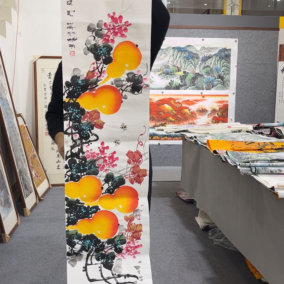 国画LT国画作品单幅任发