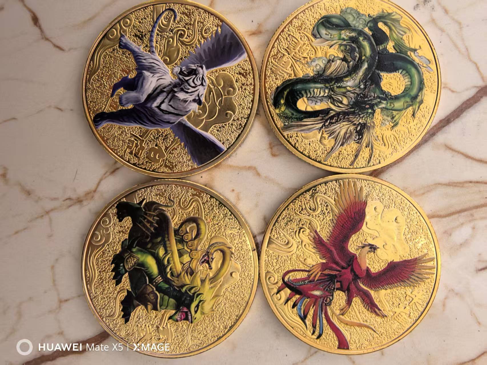 云升四大神兽礼盒