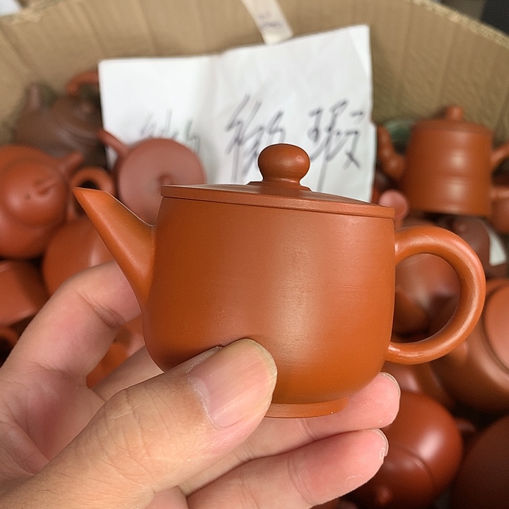 原矿朱泥茶具茶壶家用80