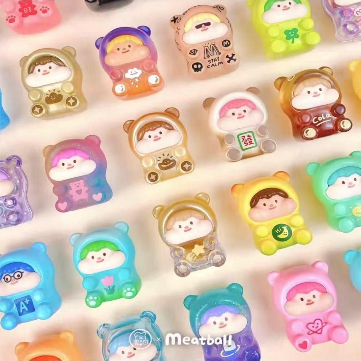 【拆盒】小火车踩数字 萌粒盲盒系列潮玩隐藏端盒