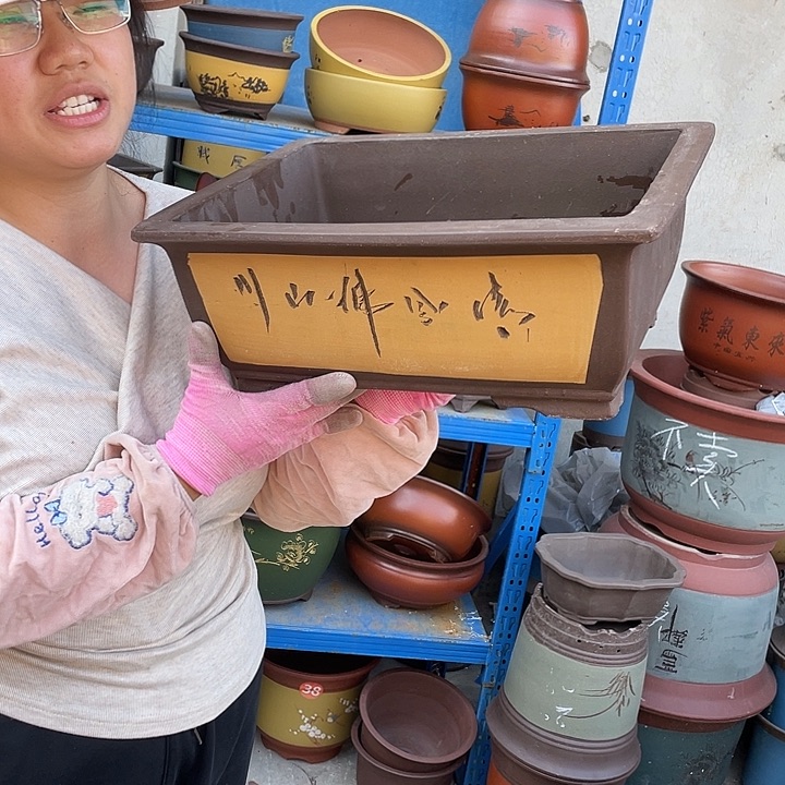 32黄马槽花盆紫砂花盆紫砂