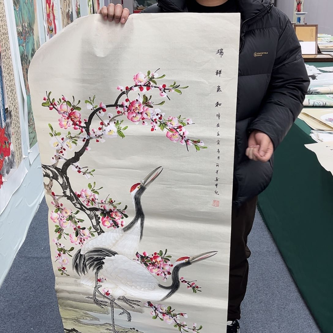 国画宣纸国画作品纯手绘