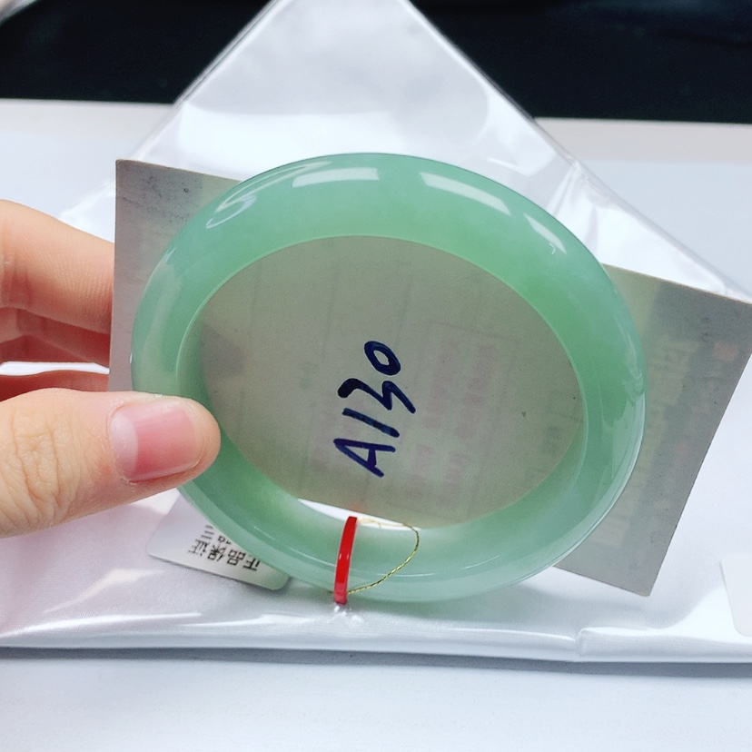 【闪购商品】翡翠手镯未镶嵌天然缅甸a货手镯57+