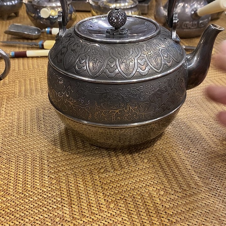 消***士纯银银壶纯银银壶