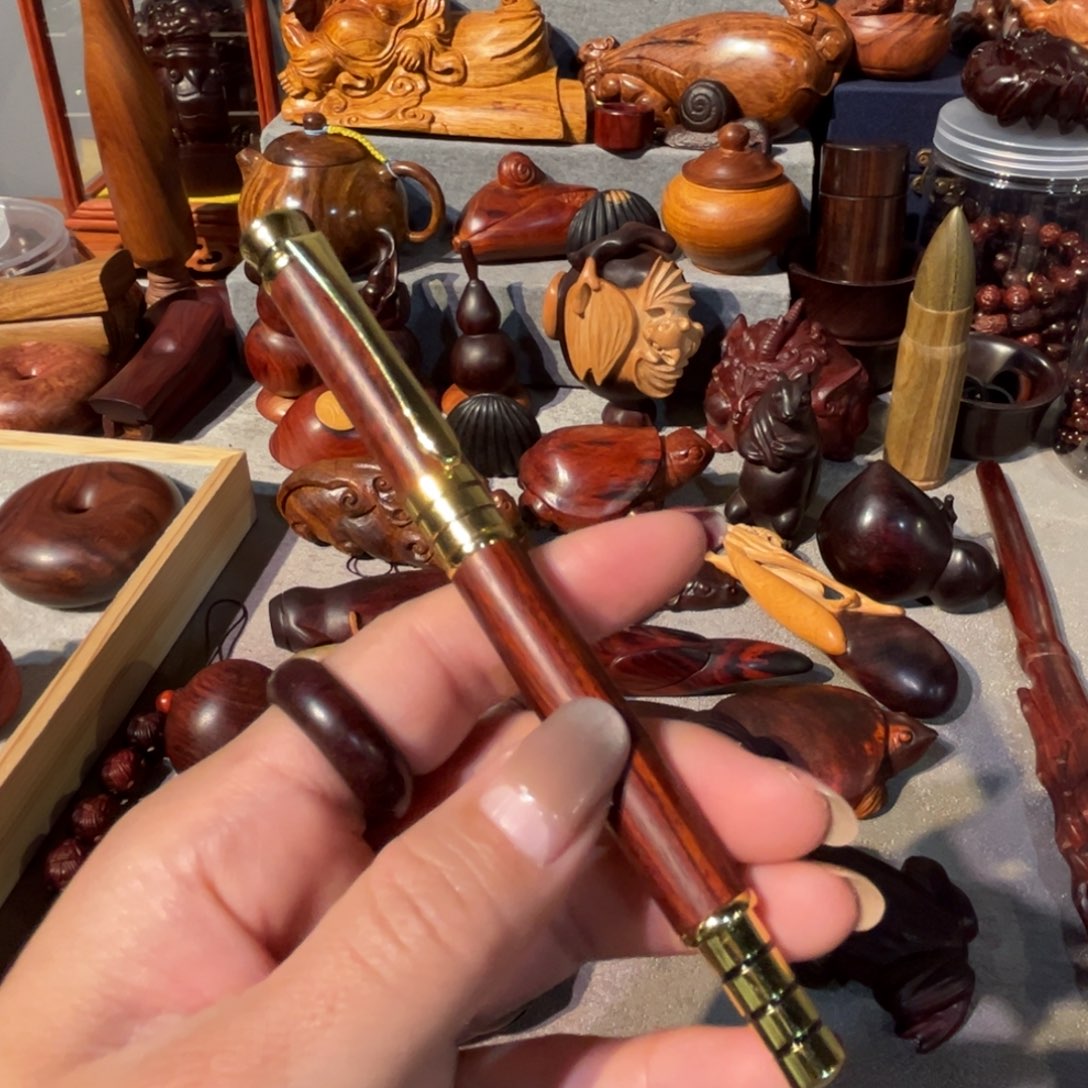 檀香紫檀（小叶紫檀）圆珠笔