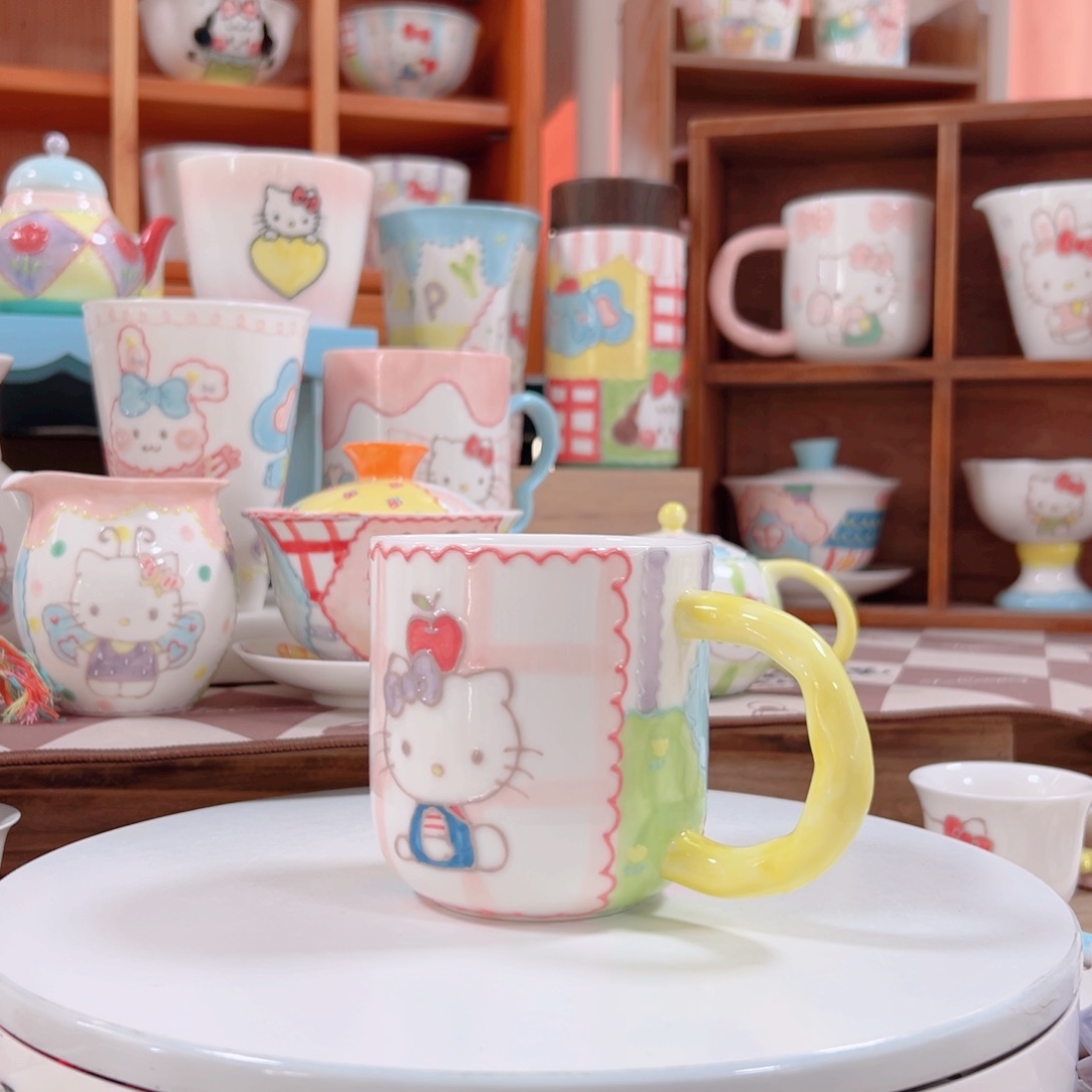 高温釉下彩手作陶瓷