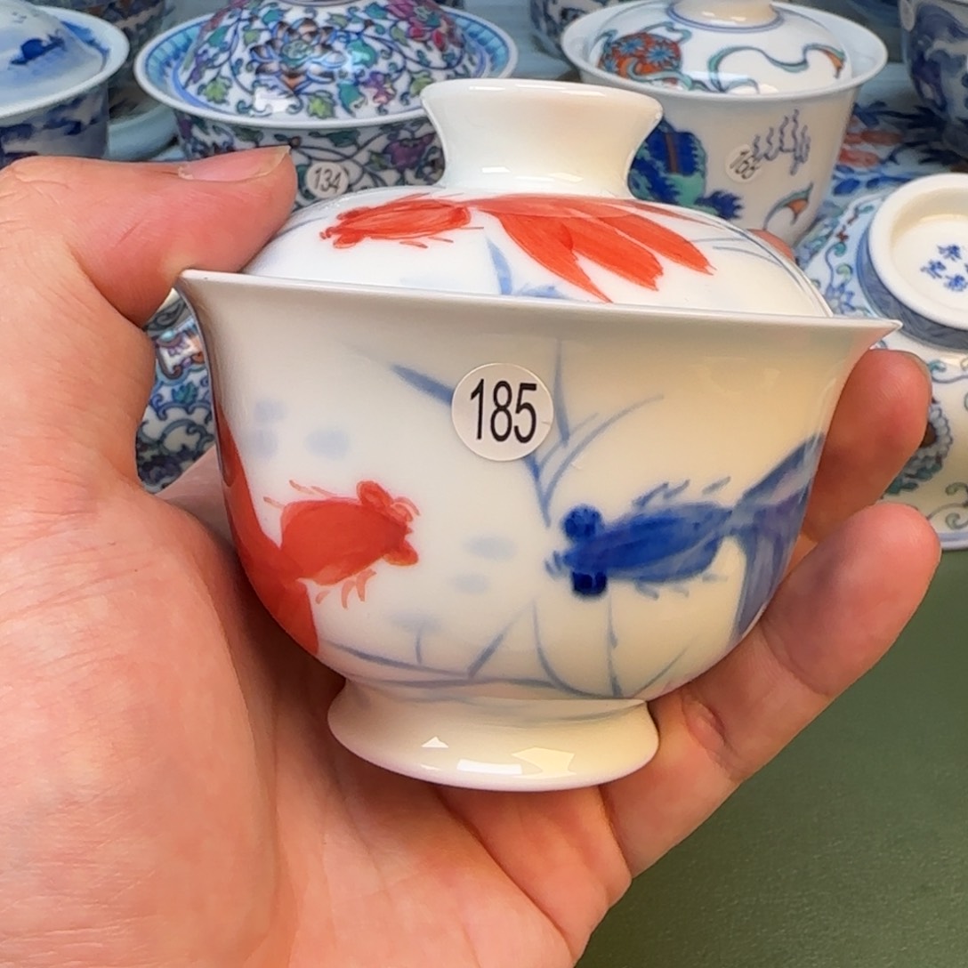 彦祖纯手工手绘茶具185