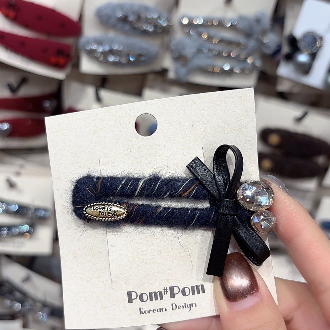 布艺铁合金蓝色拜拜一个