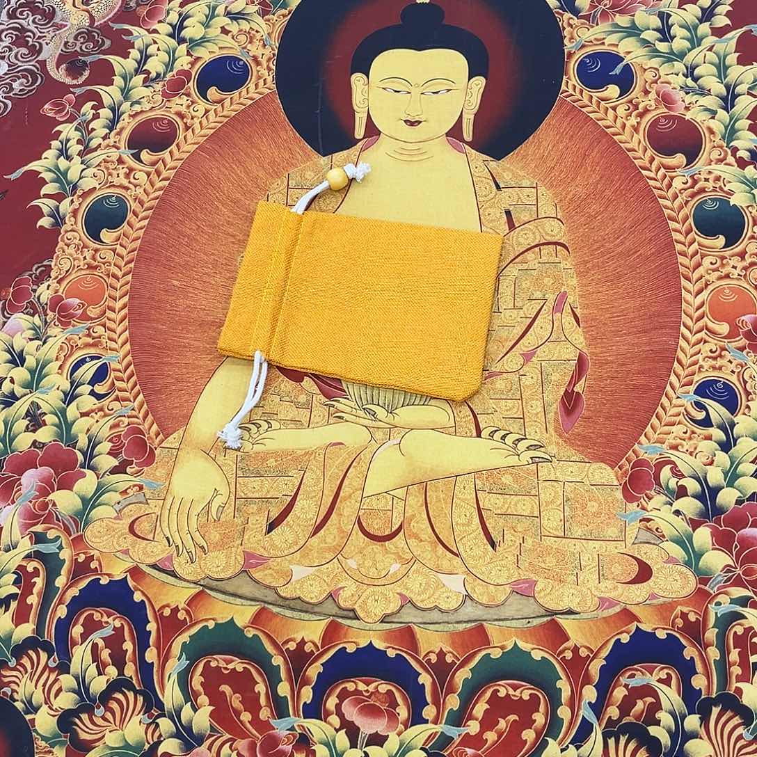 日***山卷轴画唐卡卷轴16075