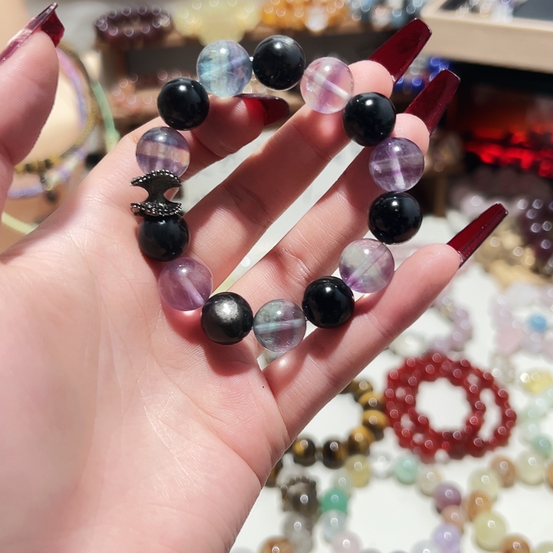 未镶嵌手链水晶梦幻莹石