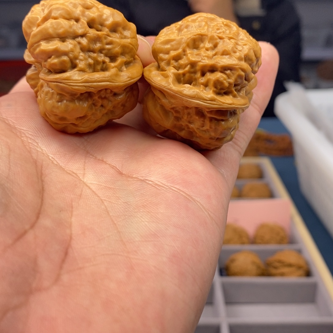 把件文玩核桃微修蛤蟆头39