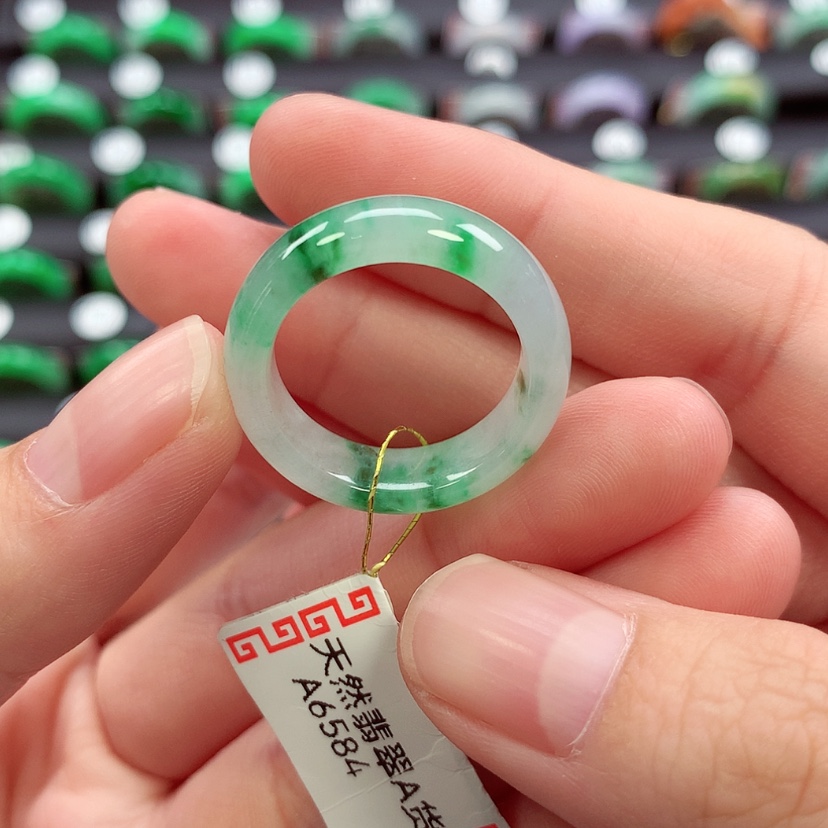 【闪购商品】未镶嵌戒指翡翠17/18号