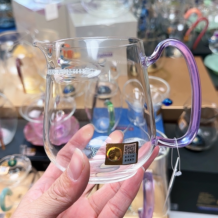 禾器浅紫色丰然煮茶器