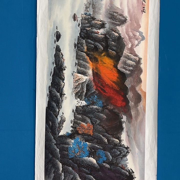 国画徐文清老师去伪存真