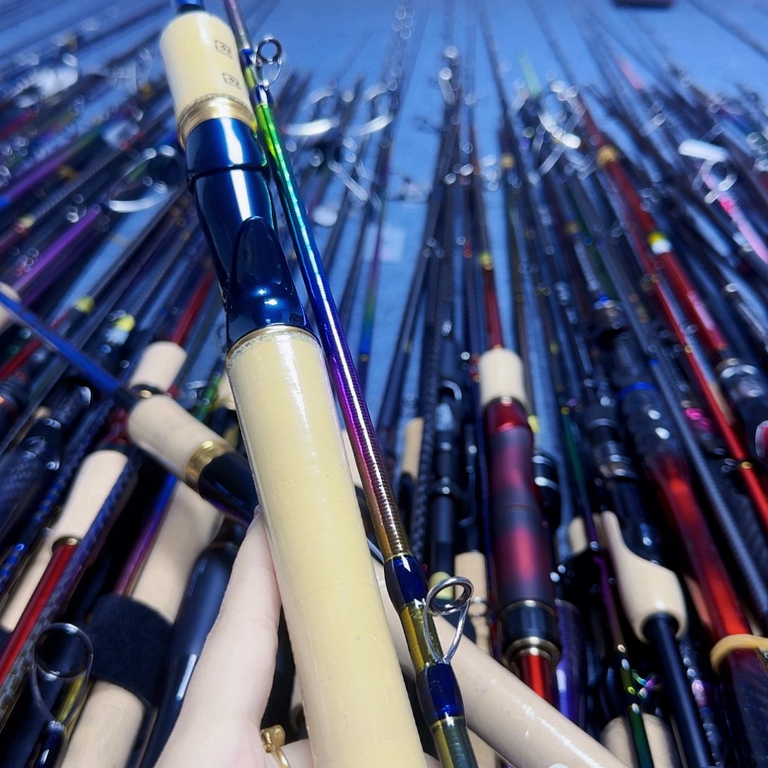 拾***旅3.8m碳素路亚竿枪饼杆链接