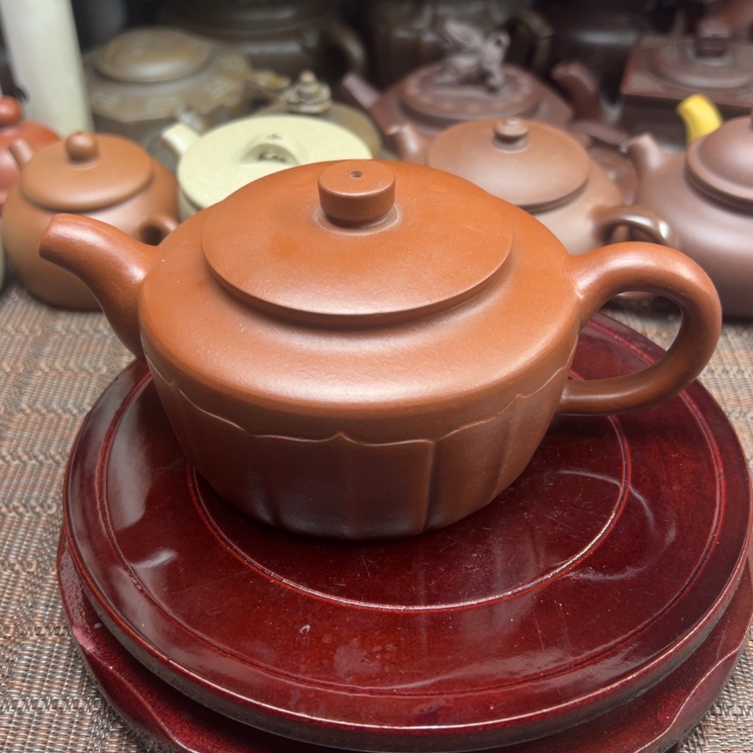 紫砂茶壶宜兴原矿紫砂壶300毫升容量