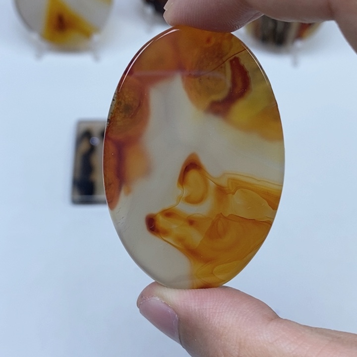 玛瑙/玉髓未镶嵌珠宝半成品