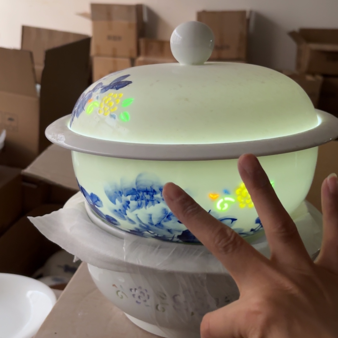 玉瓷景德镇陶瓷一个品锅好的