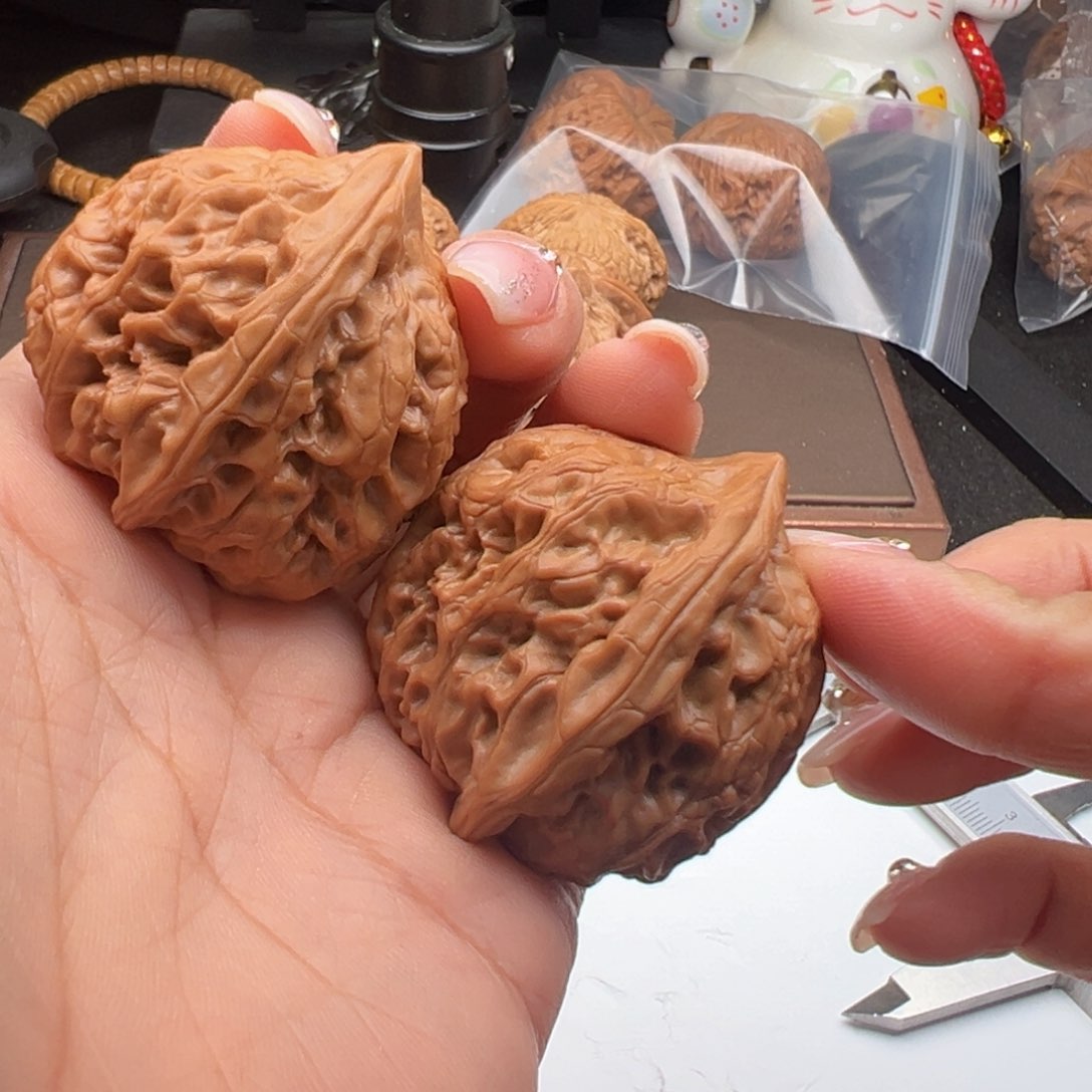 文玩核桃把件火苗41