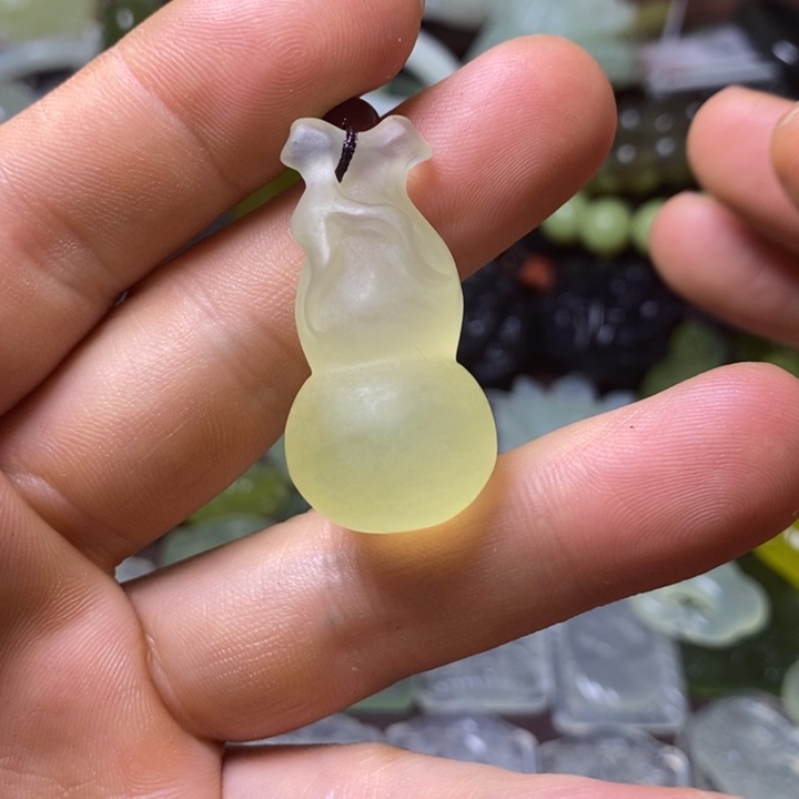 岫玉天然岫玉颈饰未镶嵌