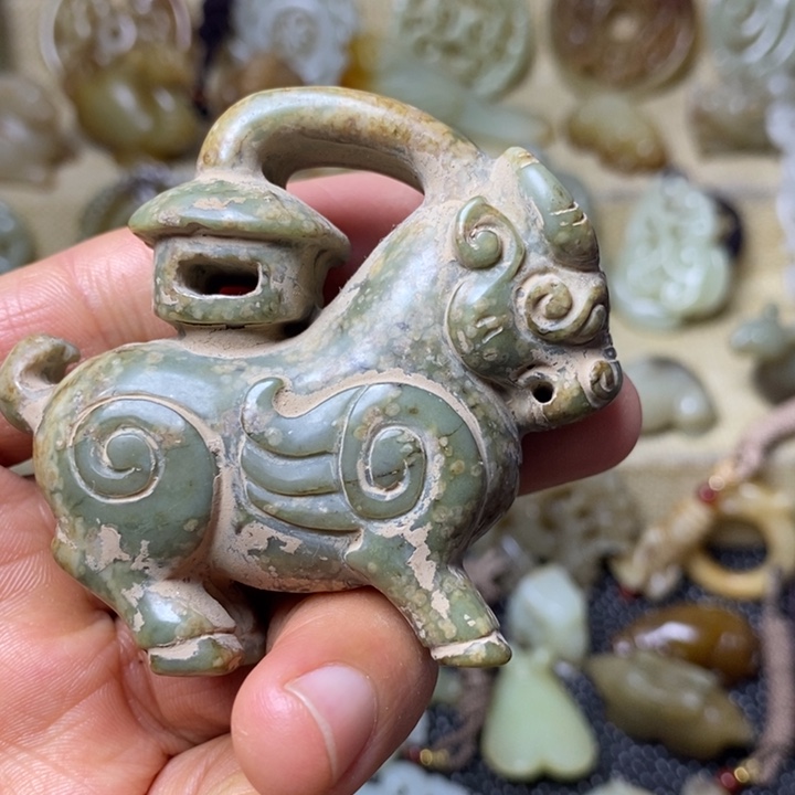 和田玉挂件未镶嵌