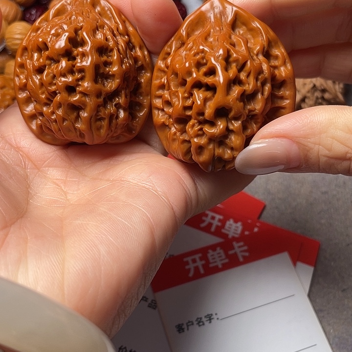 文玩核桃吊坠官帽