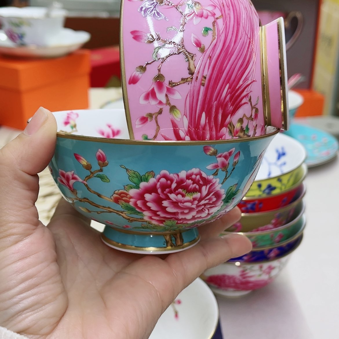 【闪购商品】珐琅4.5寸2个……………………