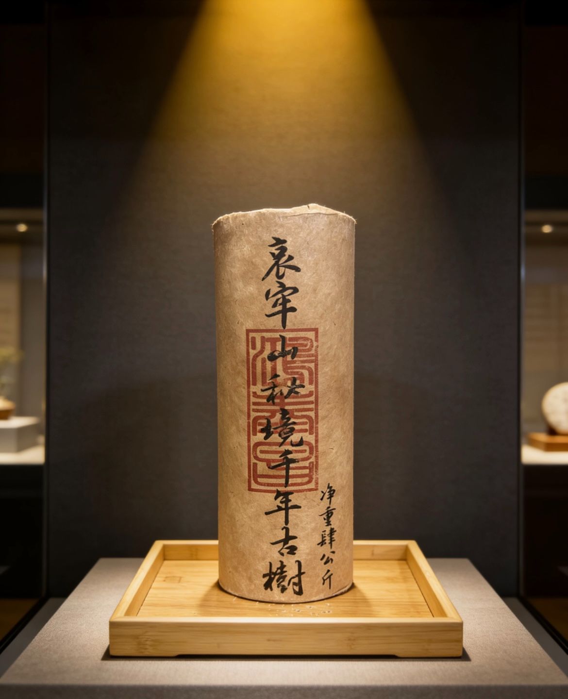 LG920-八十年代 哀牢山秘境千年古树茶柱 熟茶 4000g