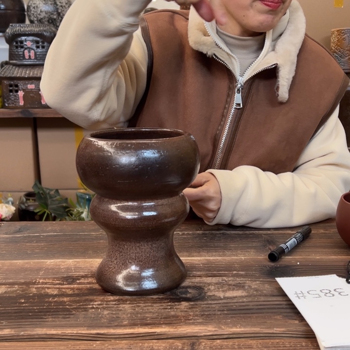 紫砂花盆色差瑕疵38555555555