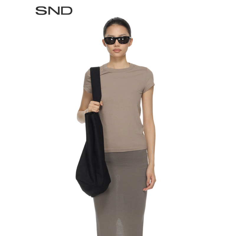 【RICK OWENS 设计师品牌】SND PS25 裁剪T恤