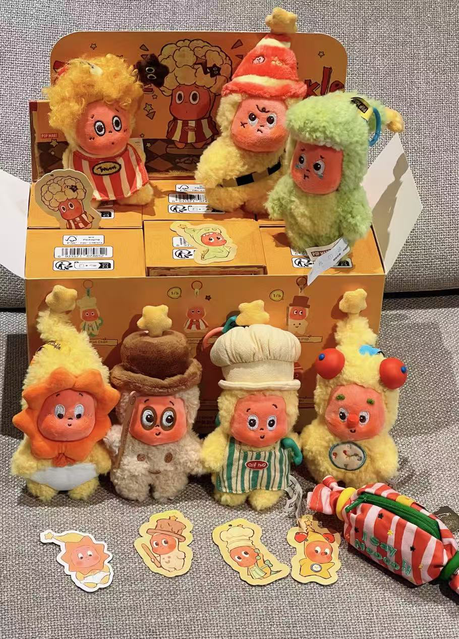 【直播代拆】123!星星人系列—搪胶毛绒挂件盲盒