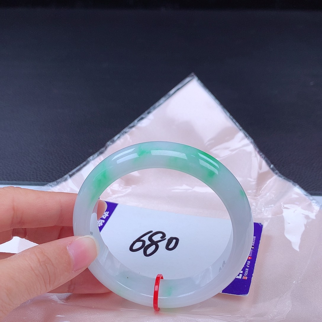 翡翠手镯未镶嵌手镯001819