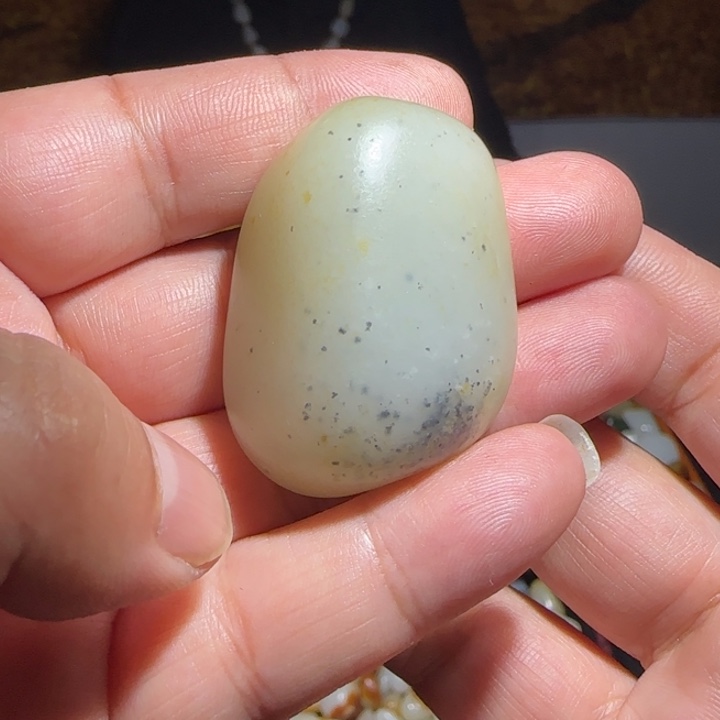 和田玉颈饰未镶嵌35克