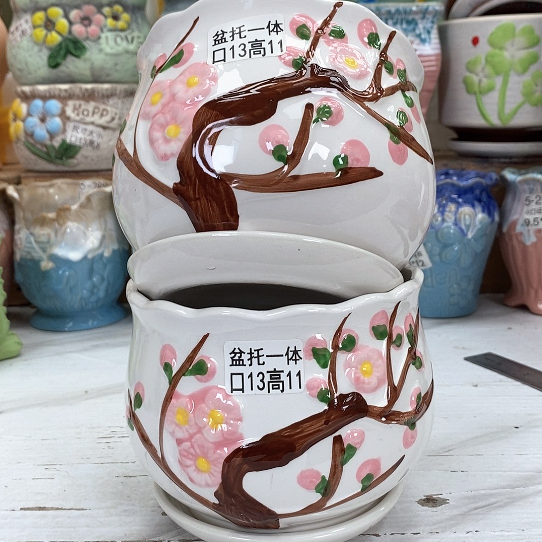 陶瓷@陶瓷花盆@@5838396