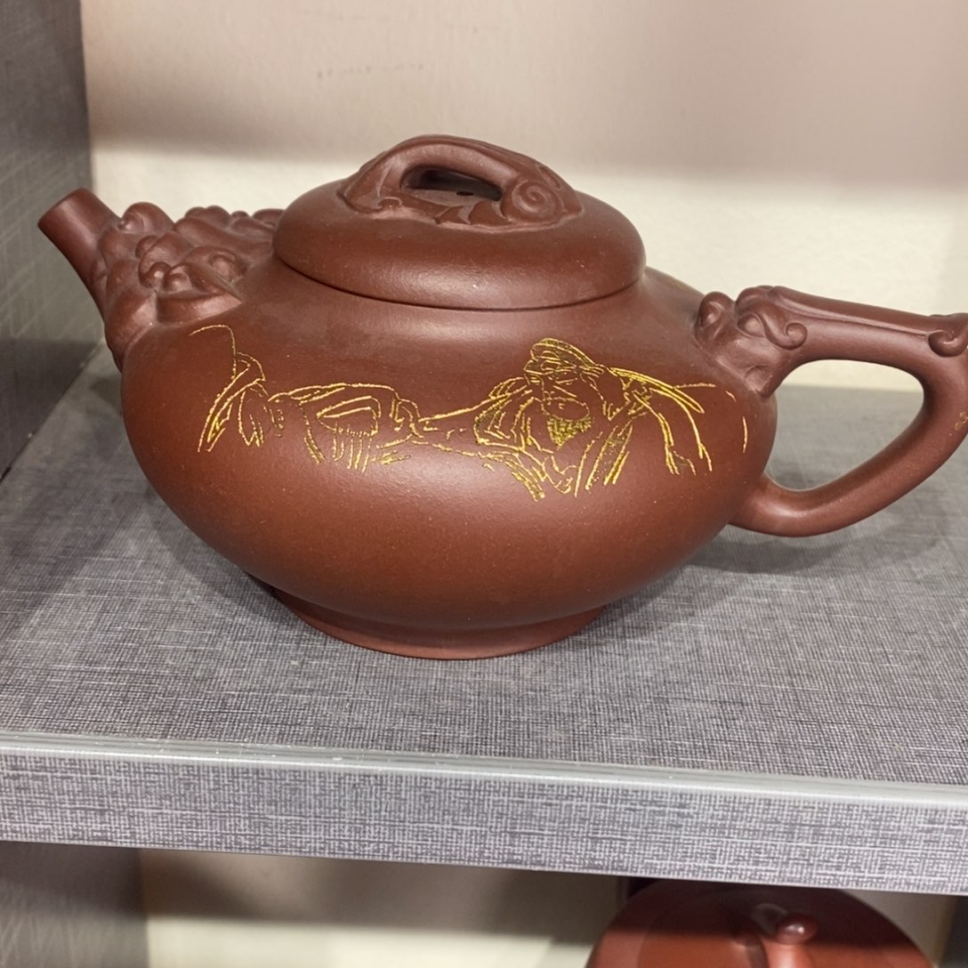 紫砂茶壶观**涛原矿手工236