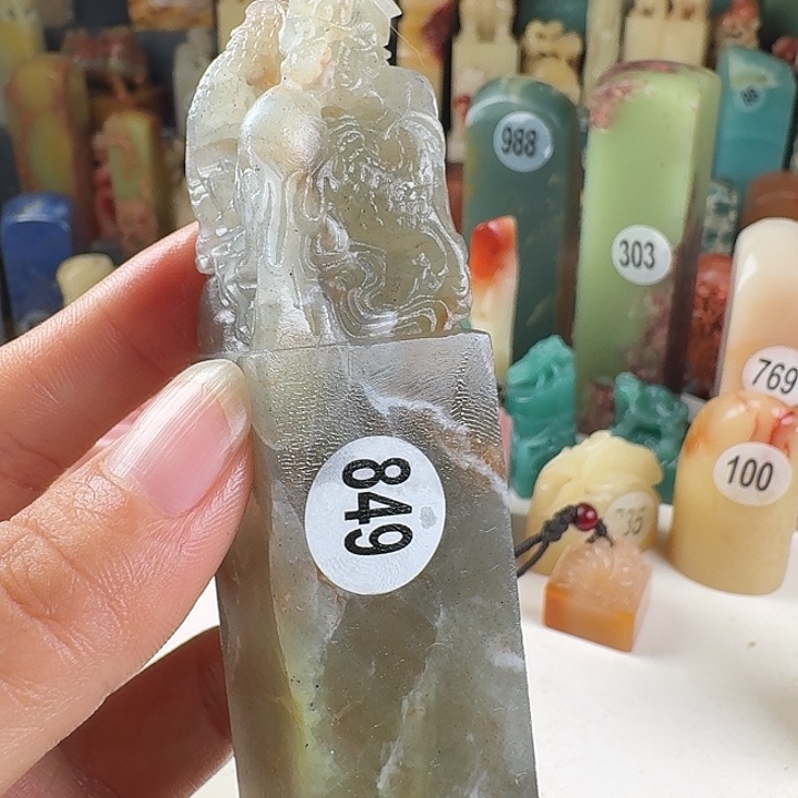 印石青田石印石章料….