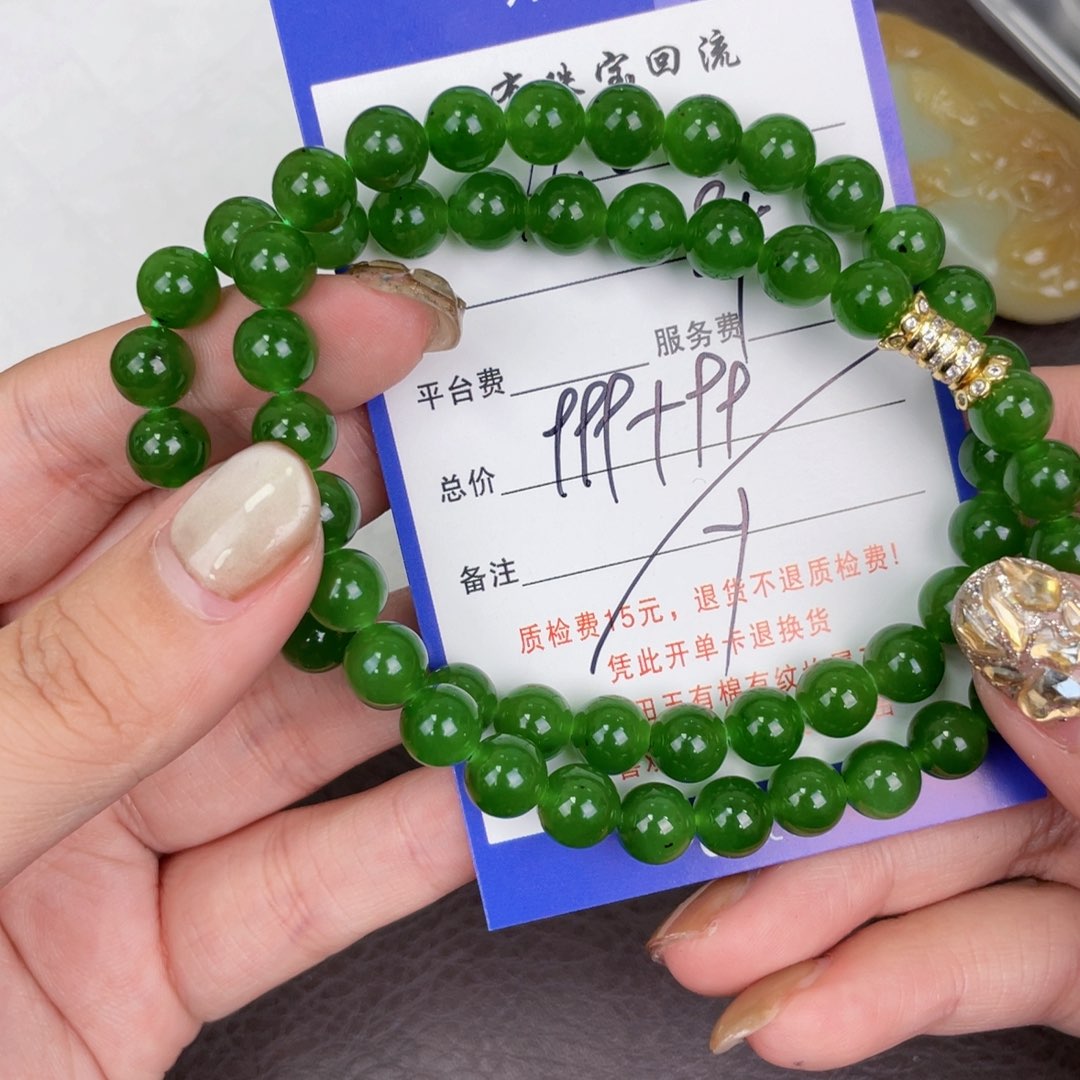 颈饰未镶嵌和田玉松***乐