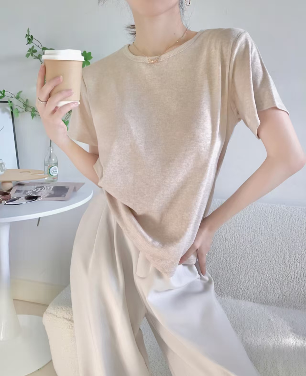 《我与五月直播间专拍01-50》韩系女装百搭休闲衬衫T恤气质