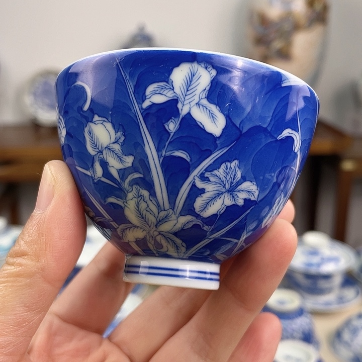 景德镇手绘青花主人杯