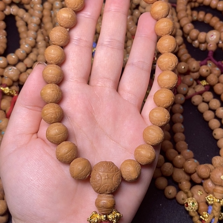 凤眼菩提手串手持13+