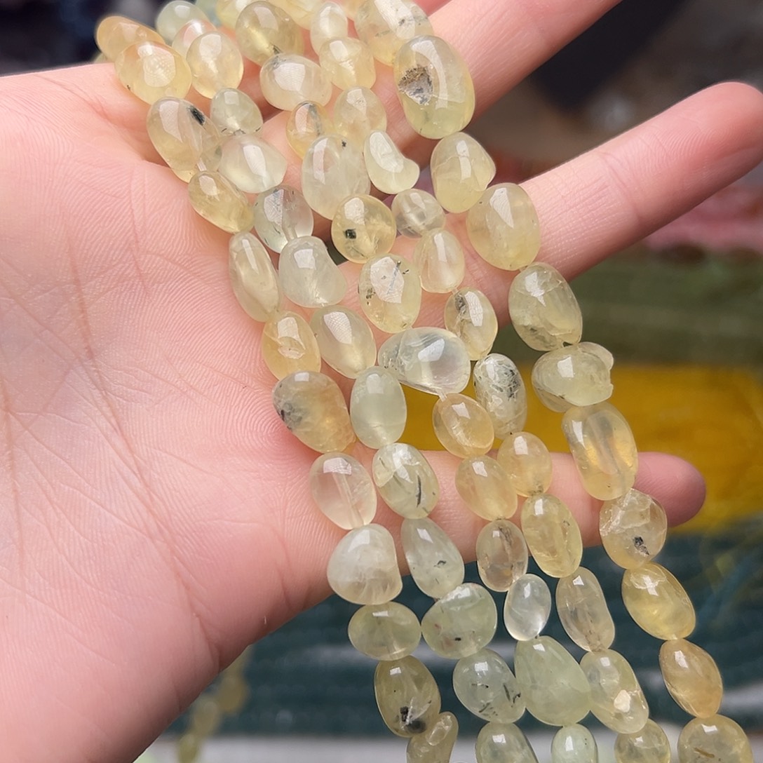 玛瑙/玉髓合金珠宝半成品Y565。9天然葡萄晶随形一条